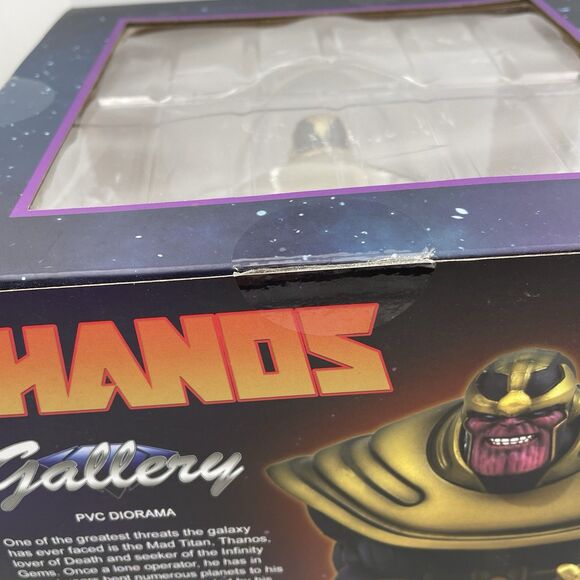 Marvel Gallery Diorama Thanos 9-Inch PVC Statue Diamond Select Toys - Picture 8 of 16